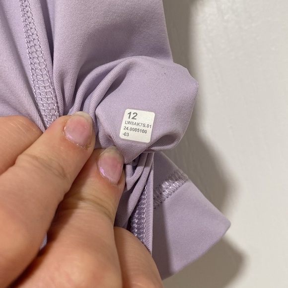 Lululemon Lightweight High-Rise Tennis Skirt Lilac size 12 - Picture 4 of 10